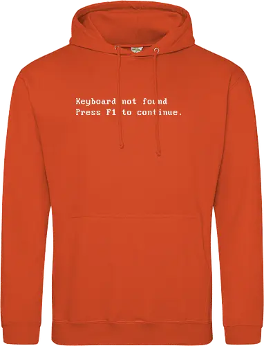 Keyboard not Found - dynamitfrosch - Standard Hoodie