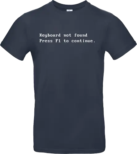 Keyboard not Found - dynamitfrosch - Standard T-Shirt