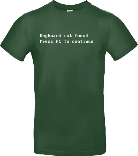 Keyboard not Found - dynamitfrosch - Standard T-Shirt