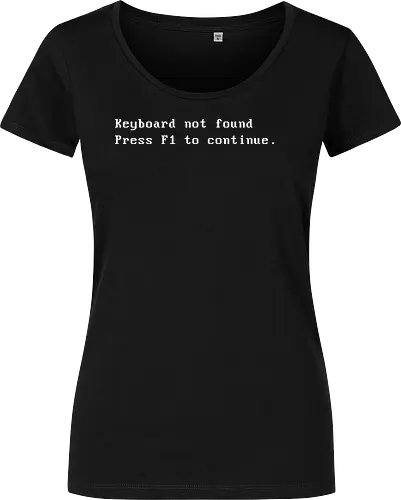 Keyboard not Found - dynamitfrosch - Women T-Shirt