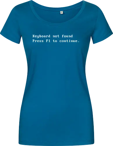 Keyboard not Found - dynamitfrosch - Women T-Shirt