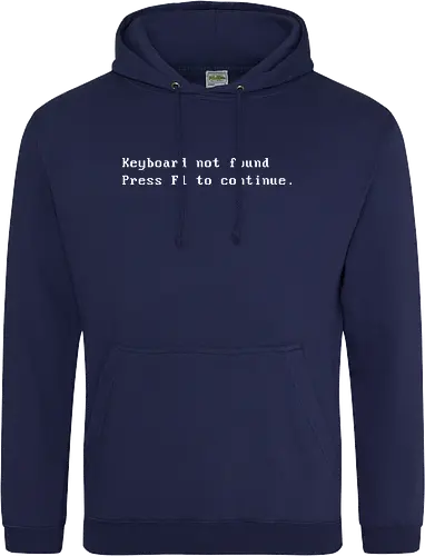 Keyboard not Found - dynamitfrosch - Standard Hoodie