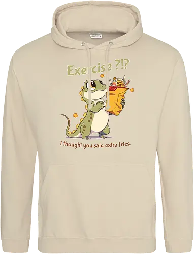 Exercise or extra fries?