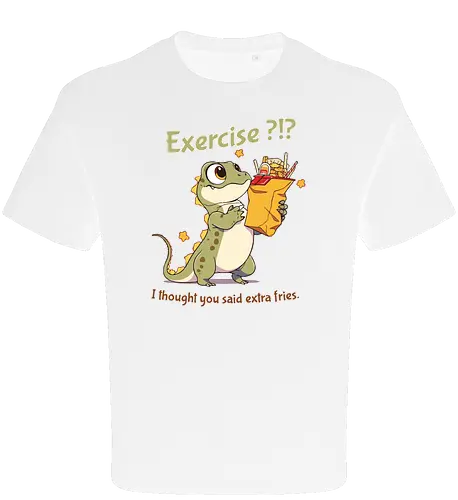 Exercise or extra fries?