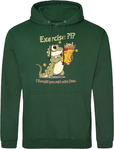 Exercise or extra fries?