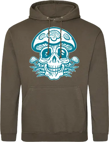 Skull'n'shrooms Stencil