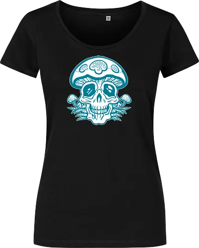 Skull'n'shrooms Stencil