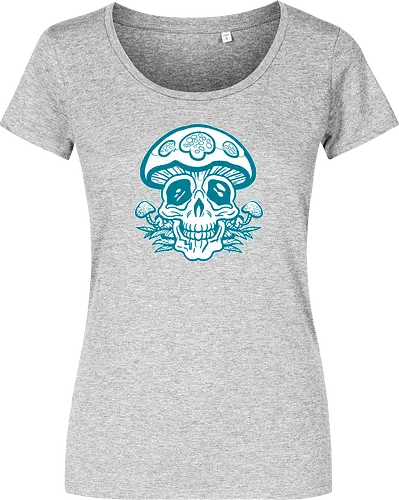 Skull'n'shrooms Stencil
