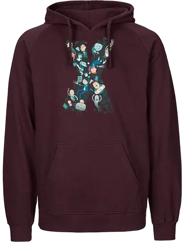 Conspiratorial - x-files, akte x, scully, mulder, serie - Fairtrade Hoodie