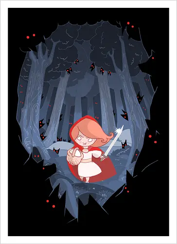 Little red fighting Hood
