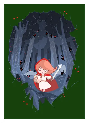 Little red fighting Hood