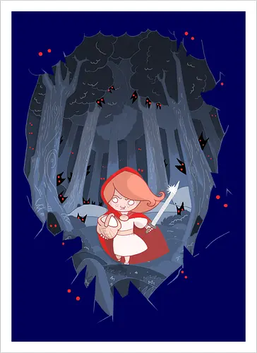Little red fighting Hood