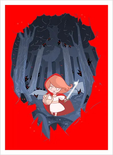 Little red fighting Hood