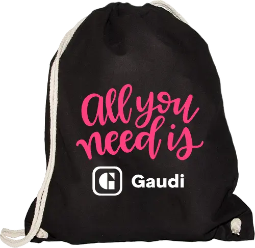 All you need is Gaudi Turnbeutel