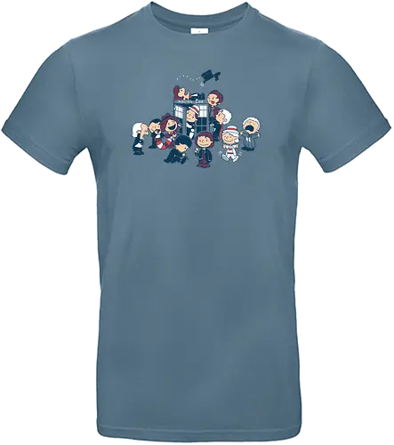 Whonuts - Doctor, whovian, comic, pnuts - Standard T-Shirt