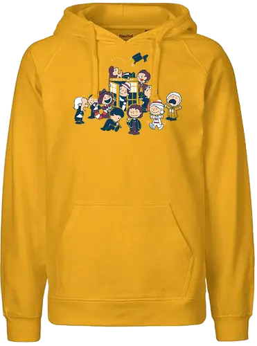 Whonuts - Doctor, whovian, comic, pnuts - Fairtrade Hoodie