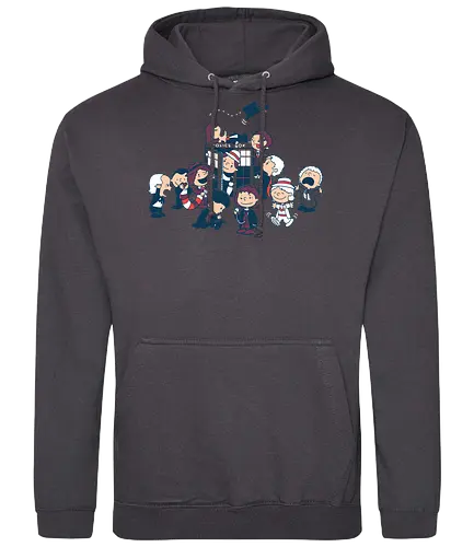 Whonuts - Doctor, whovian, comic, pnuts - Standard Hoodie