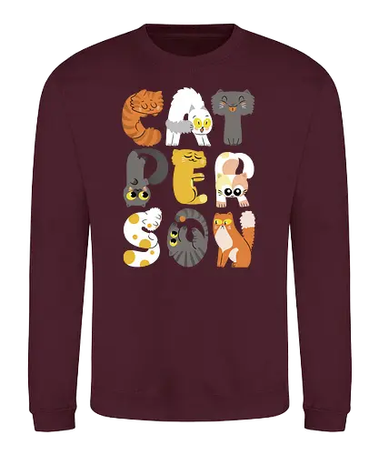 Catperson - katze, cat, animal, tier, katzenmensch - Sweatshirt