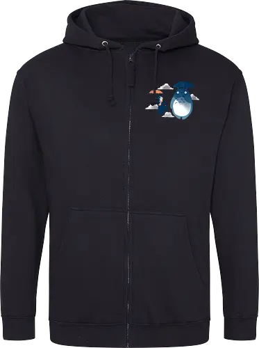 Perfect Neighbor - neighbor, nachbar, poppins, mary, umbrella, schirm, anime, manga, mashup - Zip Hoodie
