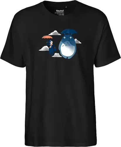Perfect Neighbor - neighbor, nachbar, poppins, mary, umbrella, schirm, anime, manga, mashup - Fairtrade T-Shirt