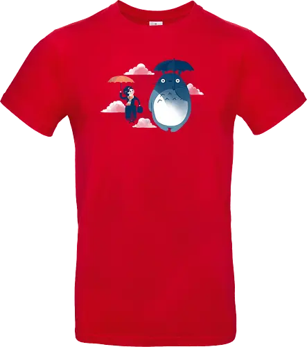 Perfect Neighbor - neighbor, nachbar, poppins, mary, umbrella, schirm, anime, manga, mashup - Standard T-Shirt