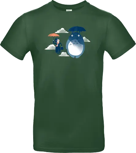 Perfect Neighbor - neighbor, nachbar, poppins, mary, umbrella, schirm, anime, manga, mashup - Standard T-Shirt