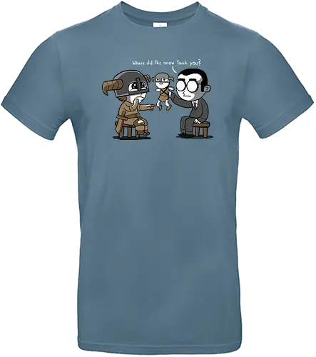 Knee Trouble - rpg, gaming, knee, fun, psychologe, arrow to the knee, meme, arrow, RPG - Standard T-Shirt