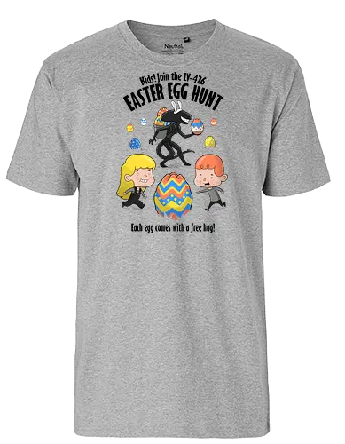 Xenomorph ster special - alien, xenomorph, space, ostern - Fairtrade T-Shirt