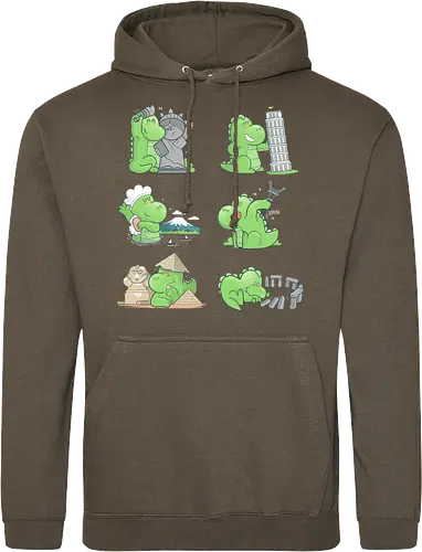Kaiju goes traveling