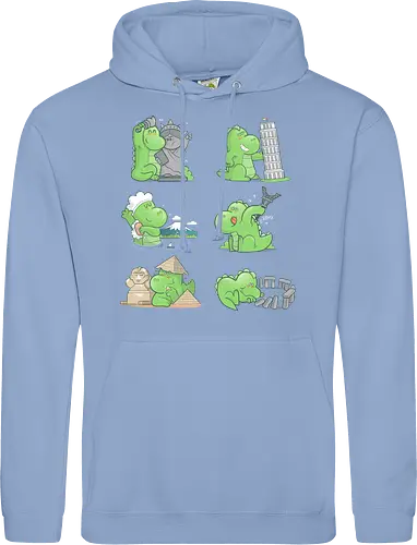 Kaiju goes traveling