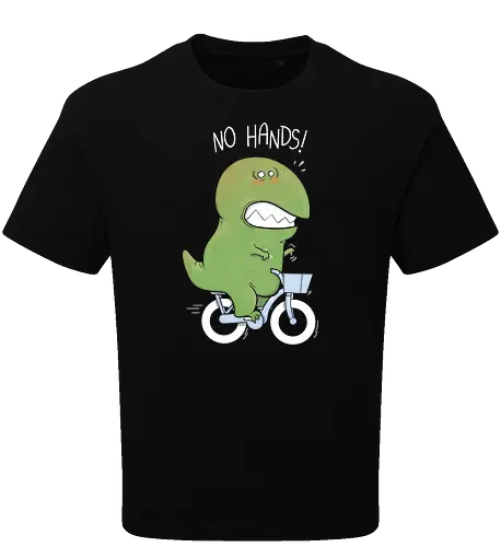 T-Rex tries biking