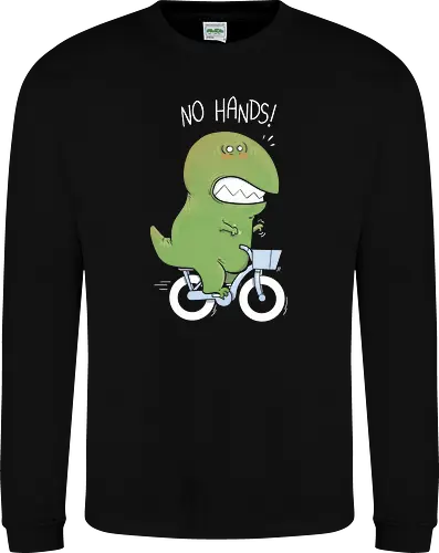 T-Rex tries biking