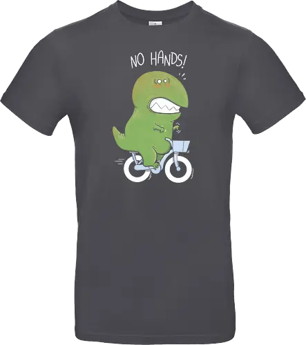 T-Rex tries biking