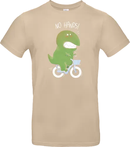 T-Rex tries biking