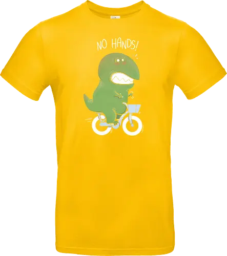 T-Rex tries biking