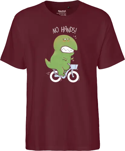 T-Rex tries biking