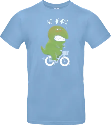 T-Rex tries biking