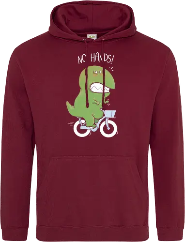 T-Rex tries biking