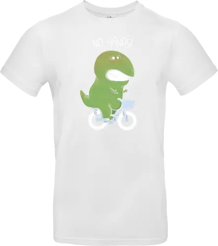T-Rex tries biking