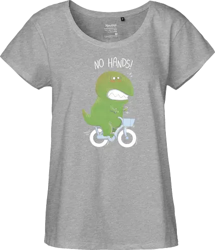 T-Rex tries biking