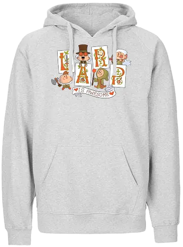 Larp is Awesome - Larp, roleplay, rpg, larping - Fairtrade Hoodie