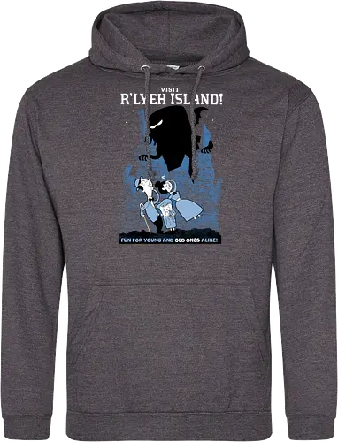 Visit R'lyeh Island - cthulhu, call of cthulhu, monster, fantasy, Old oConsole - Standard Hoodie