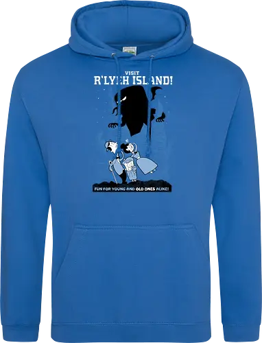 Visit R'lyeh Island - cthulhu, call of cthulhu, monster, fantasy, Old oConsole - Standard Hoodie