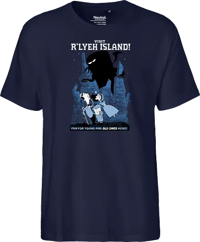 Visit R'lyeh Island - cthulhu, call of cthulhu, monster, fantasy, Old oConsole - Fairtrade T-Shirt