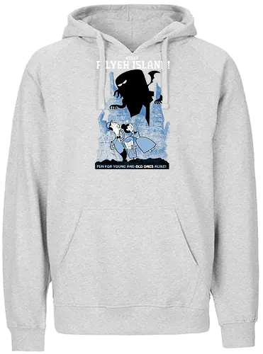 Visit R'lyeh Island - cthulhu, call of cthulhu, monster, fantasy, Old oConsole - Fairtrade Hoodie