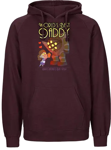 Best Big Daddy - gaming, games, big daddy, Gaming, rpg - Fairtrade Hoodie