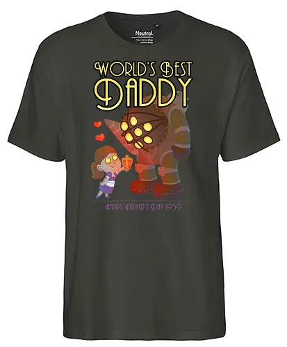 Best Big Daddy - gaming, games, big daddy, Gaming, rpg - Fairtrade T-Shirt