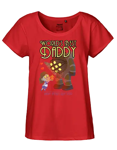 Best Big Daddy - gaming, games, big daddy, Gaming, rpg - Fairtrade Girl Shirt