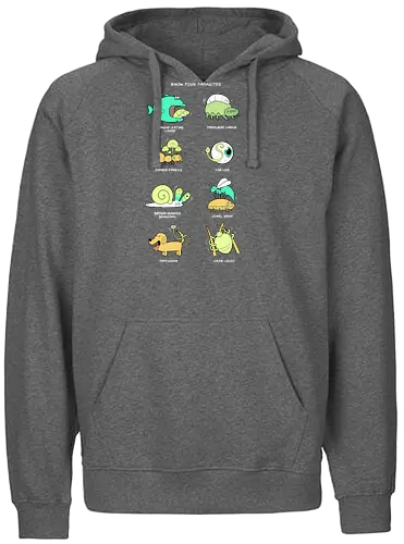 Know your Parasite - tiere, parasit, comic, fun - Fairtrade Hoodie