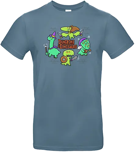 Dungeons  & Dinos - pen and paper, rpg, brettspiel, gaming, fantasy - Standard T-Shirt